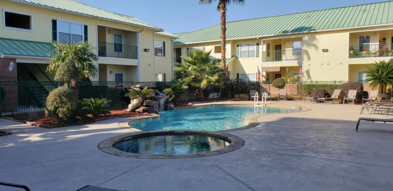 Pool and sun deck