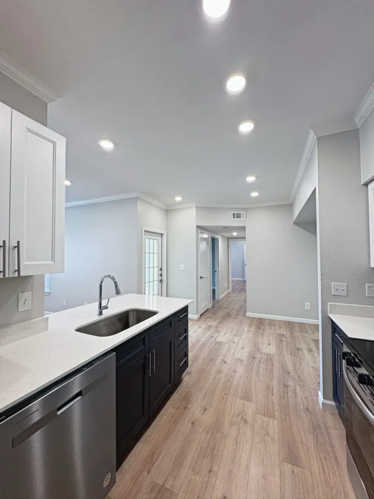 Renovated kitchen