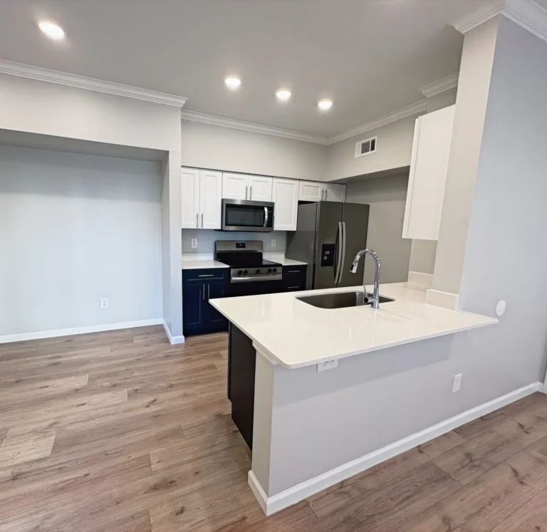 Renovated kitchen island