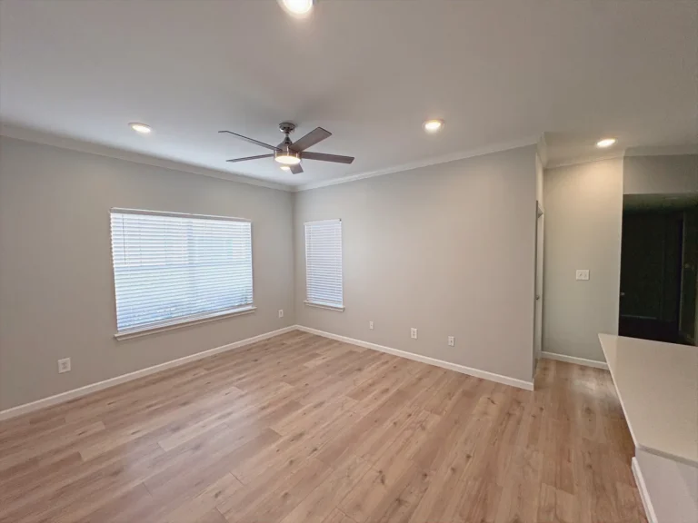 Renovated living room